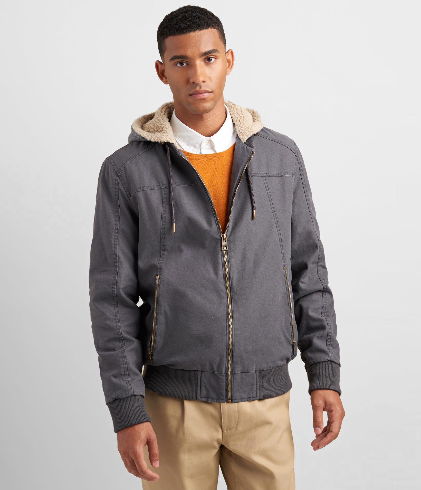 Hooded Canvas Jacket