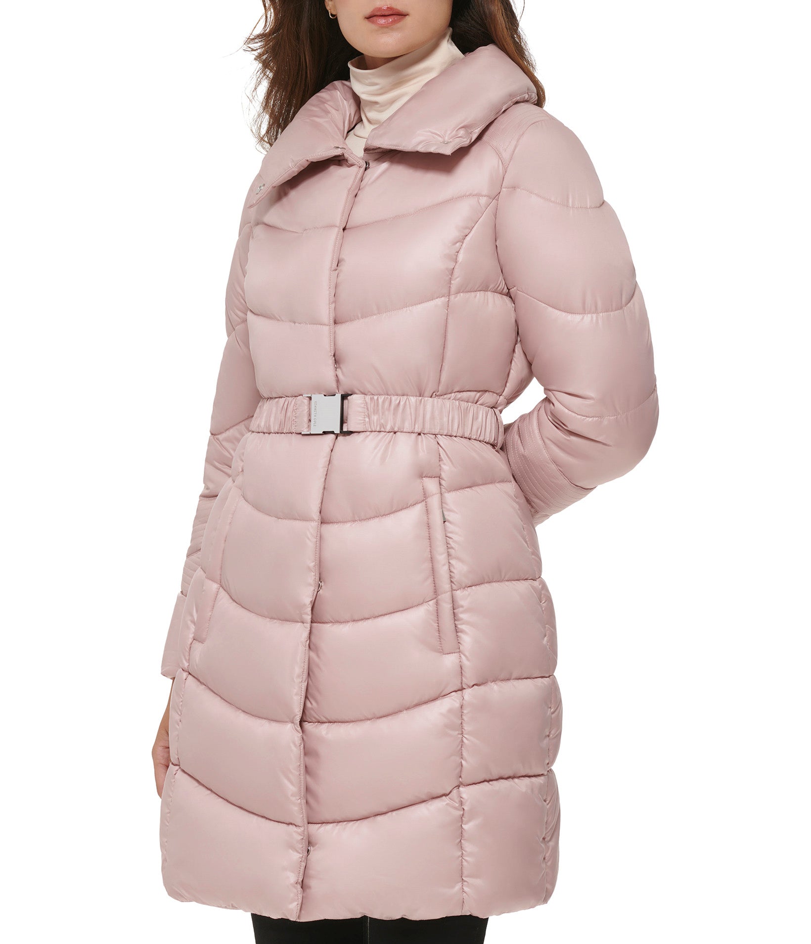 Kenneth Cole Puffer Jacket Blush XLarge