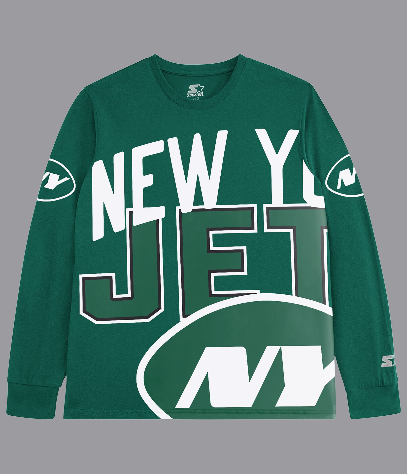 Jets long sleeve shirt on sale