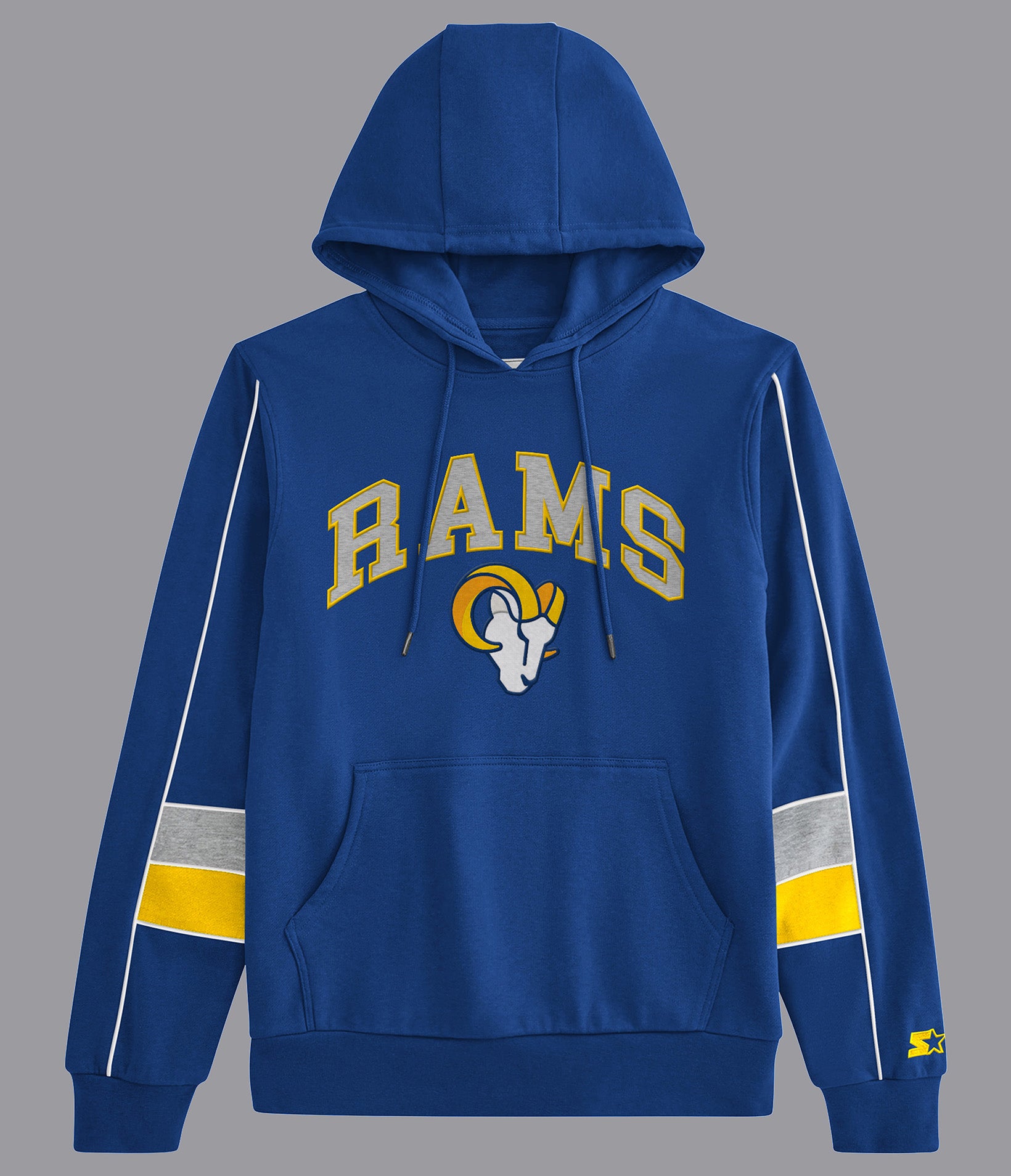 LA Rams Captain Pullover Hoodie Wilsons Leather