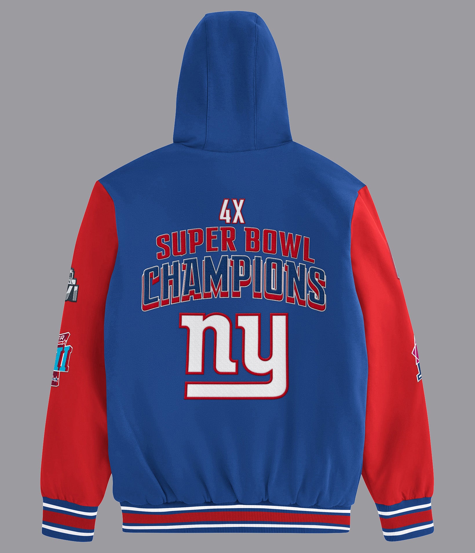 Ny giants zip up sweatshirt hotsell