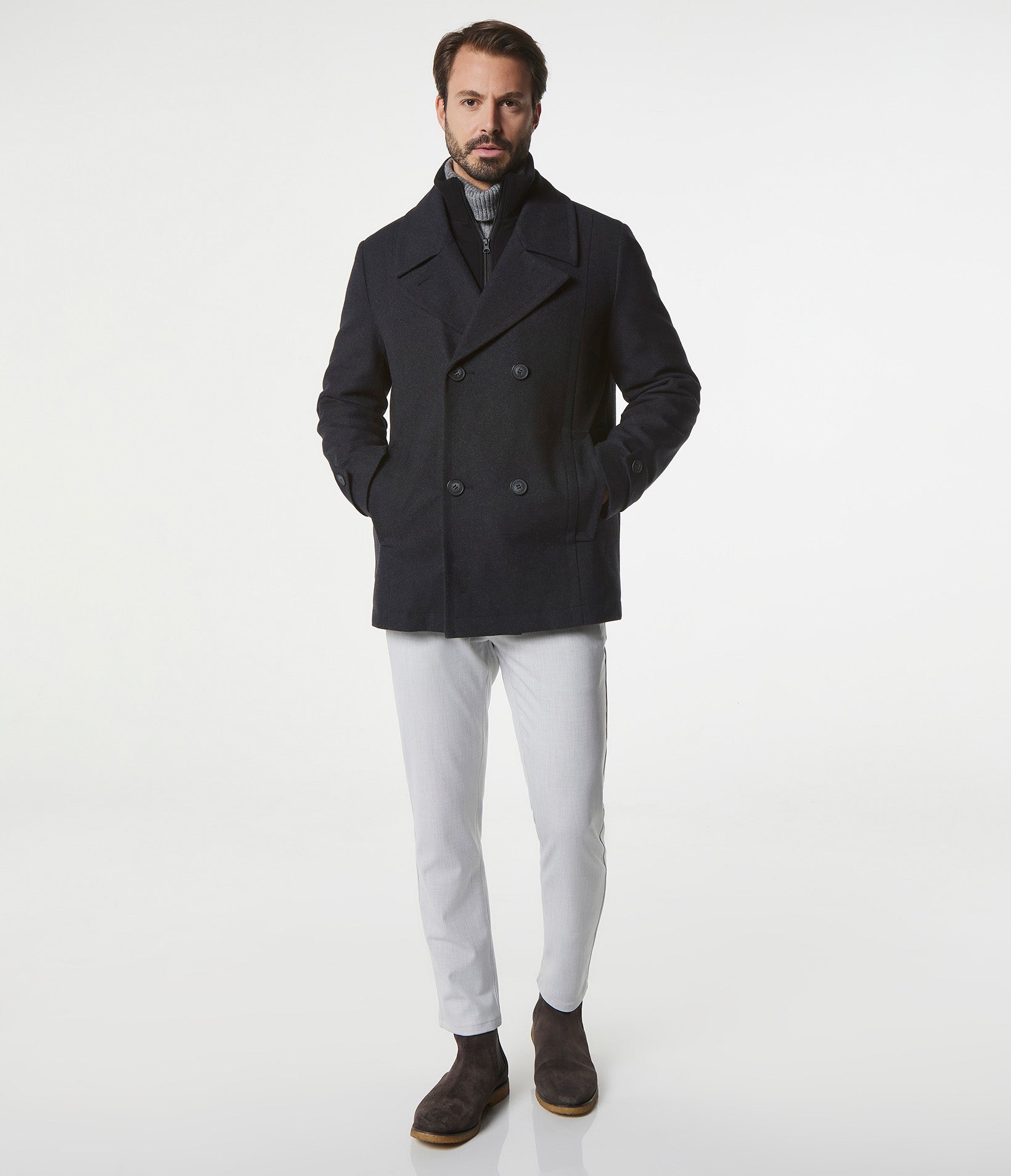 Danton Wool Peacoat