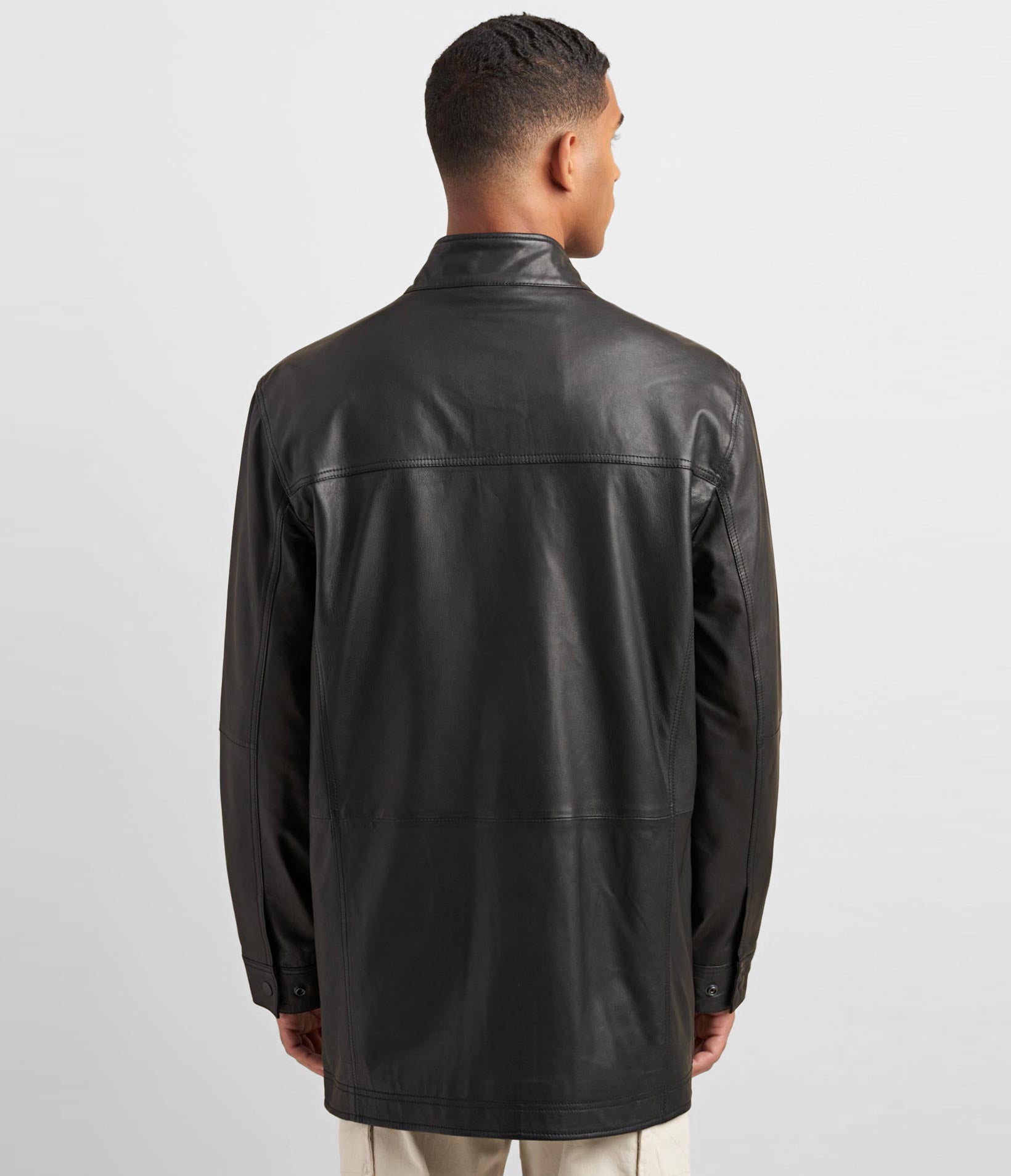 Genuine Leather Car Coat Wilsons Leather