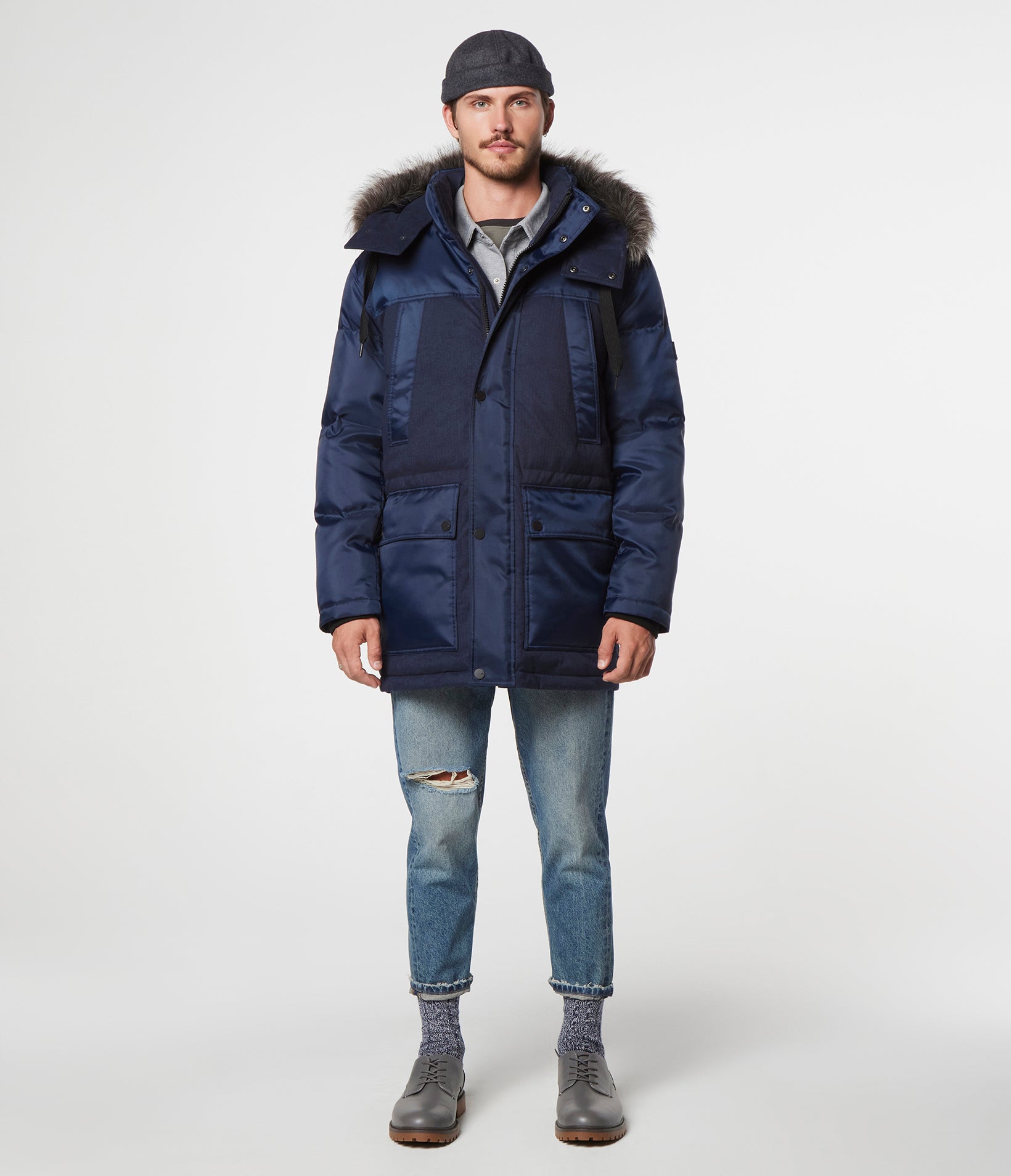 Tripp Removable Faux Fur Hooded Parka