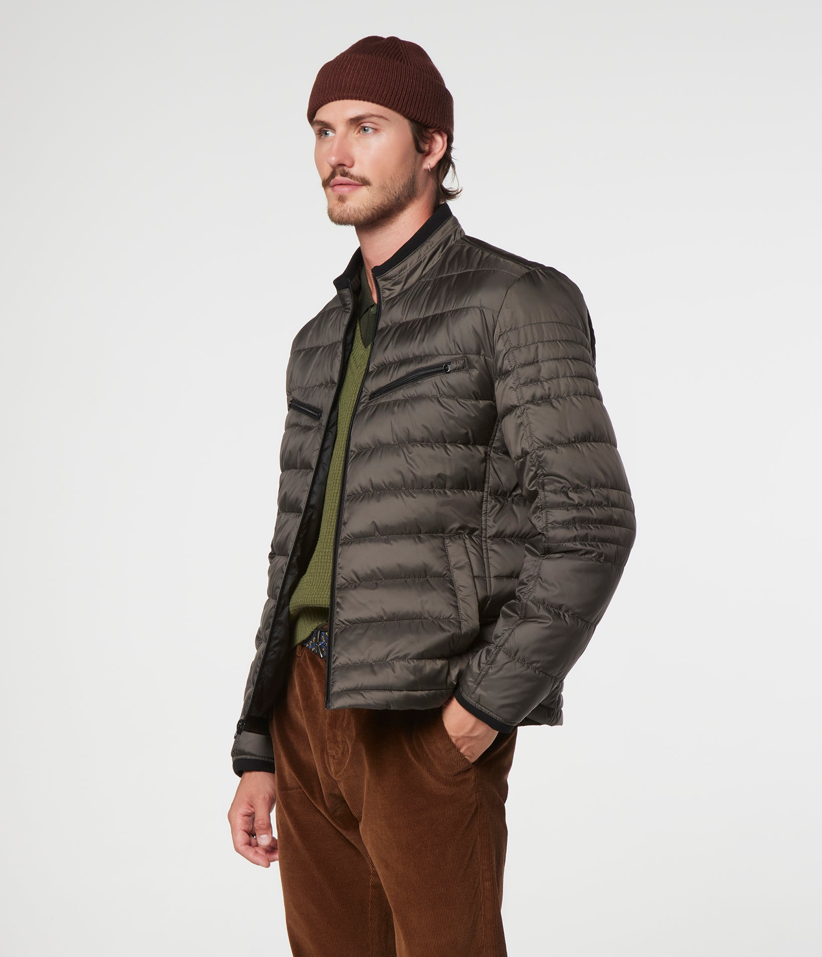 Andrew marc grymes packable quilted puffer jacket on sale