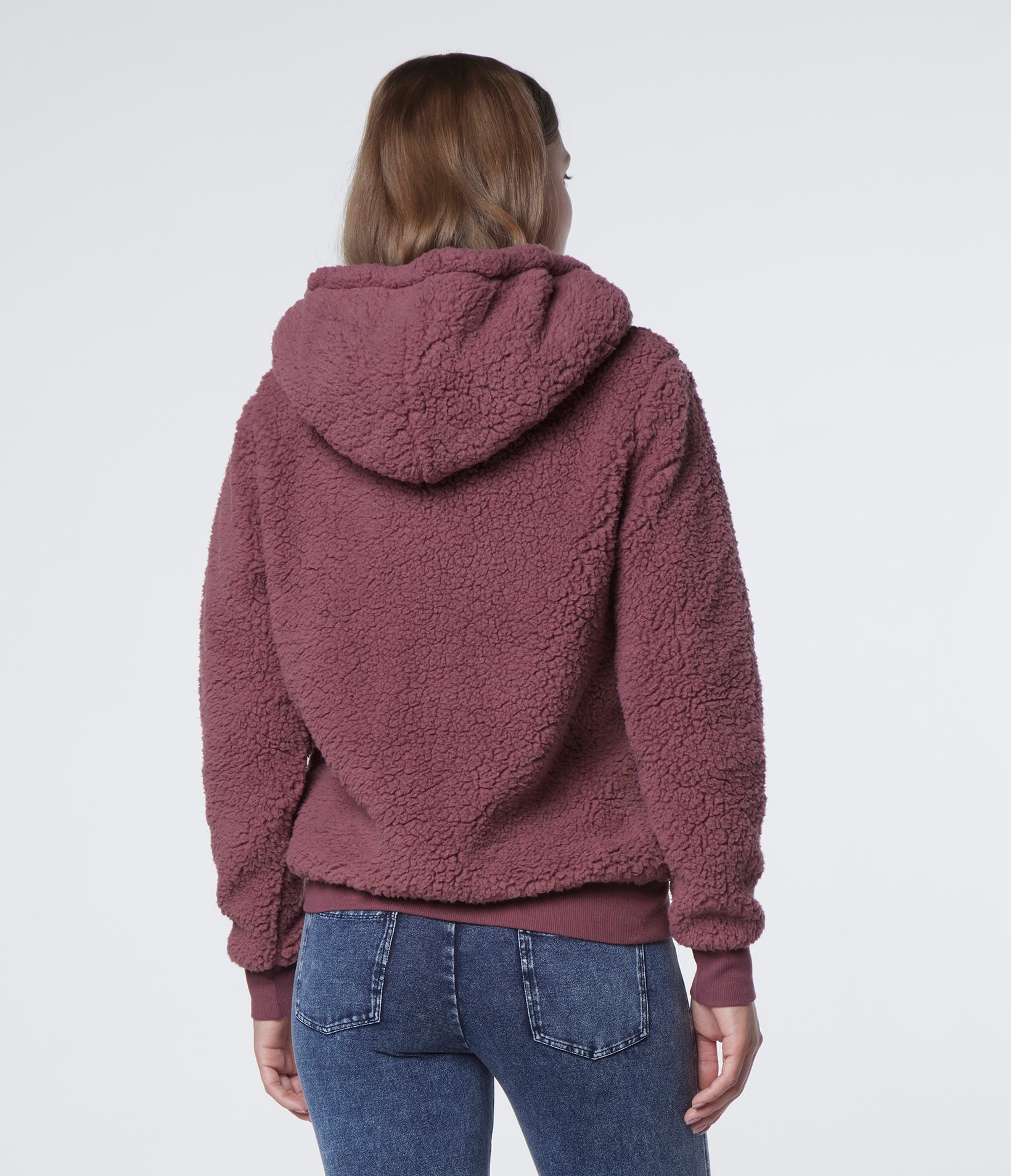 Sherpa Zip Up With Hood