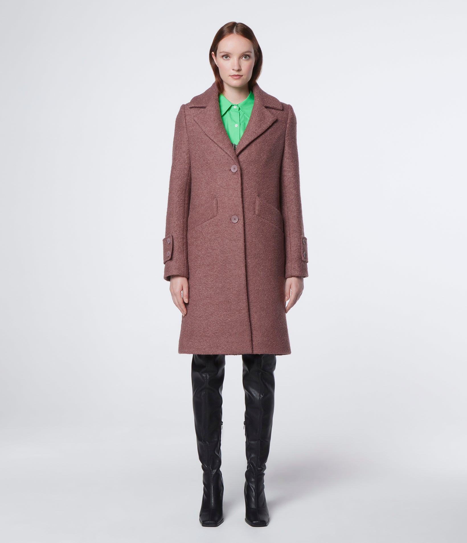 Slim overcoat sale