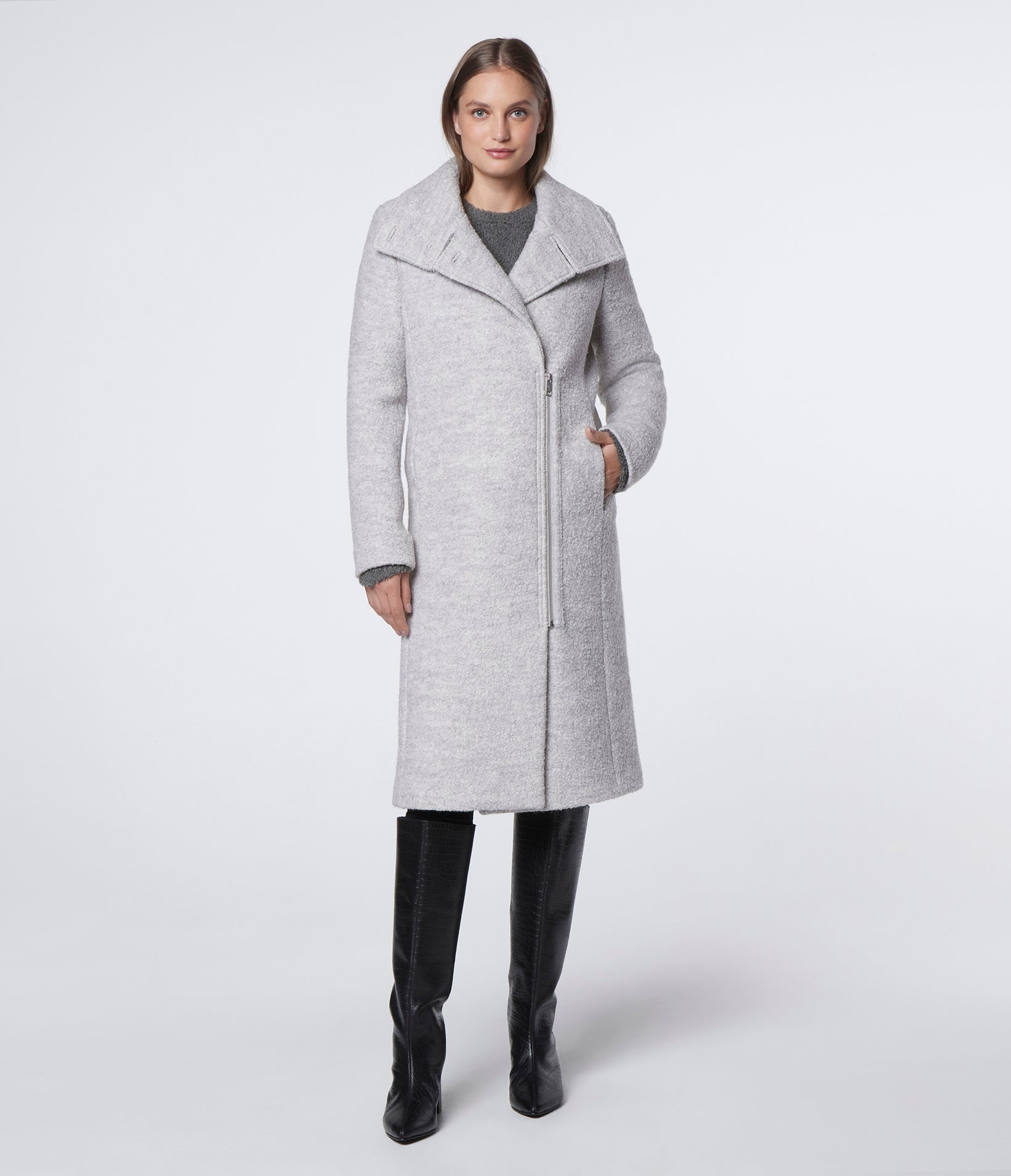 Geller Textured Wool Coat