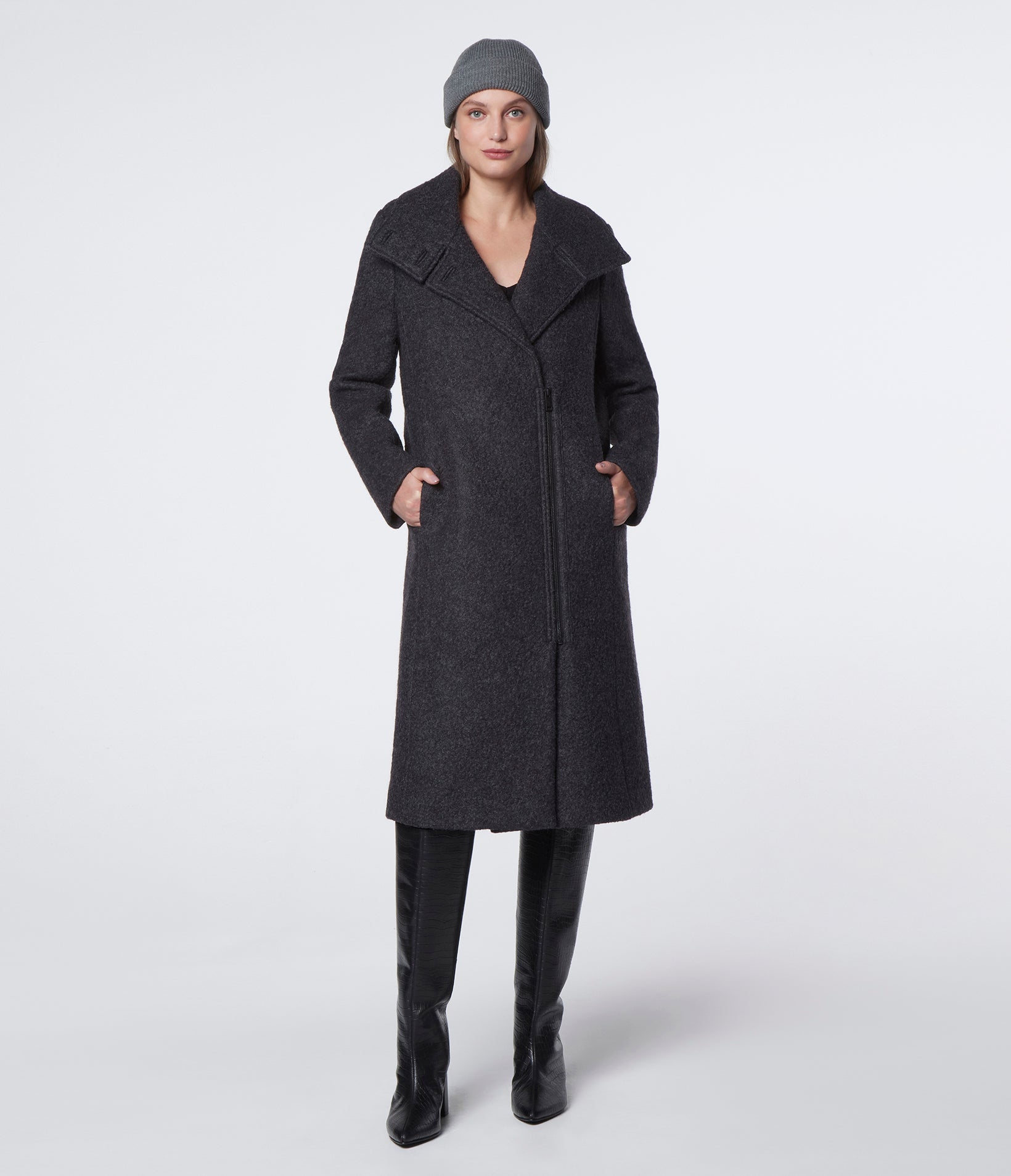 Geller Textured Wool Coat