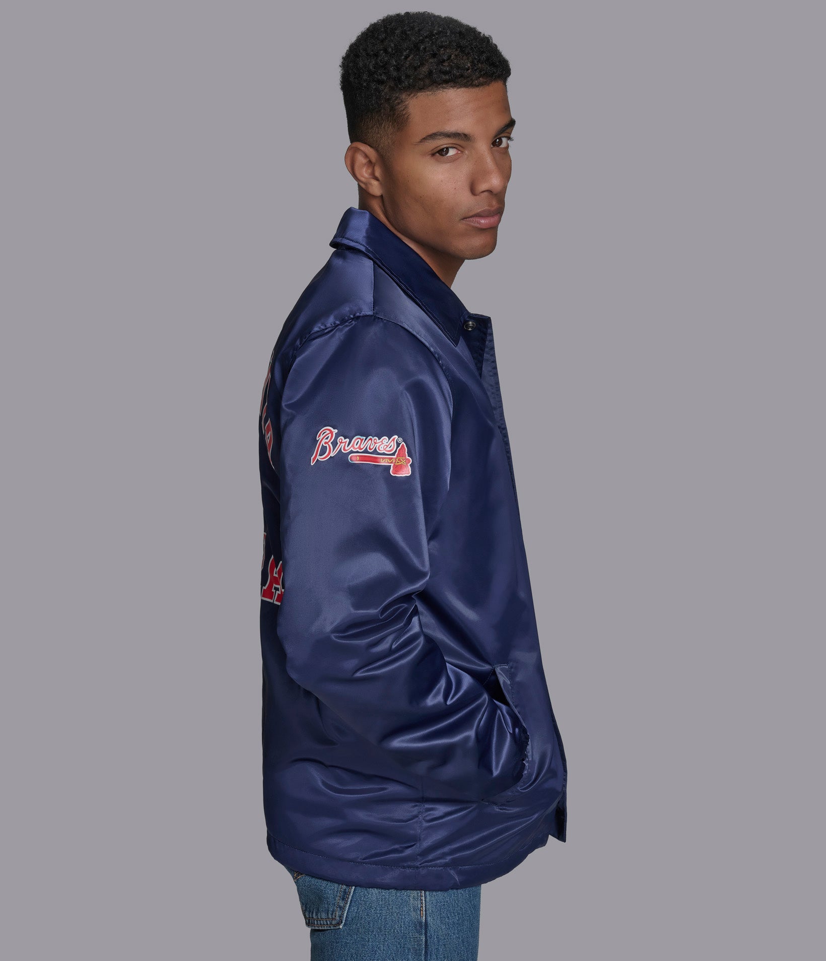 Atlanta Braves Coaches Jacket