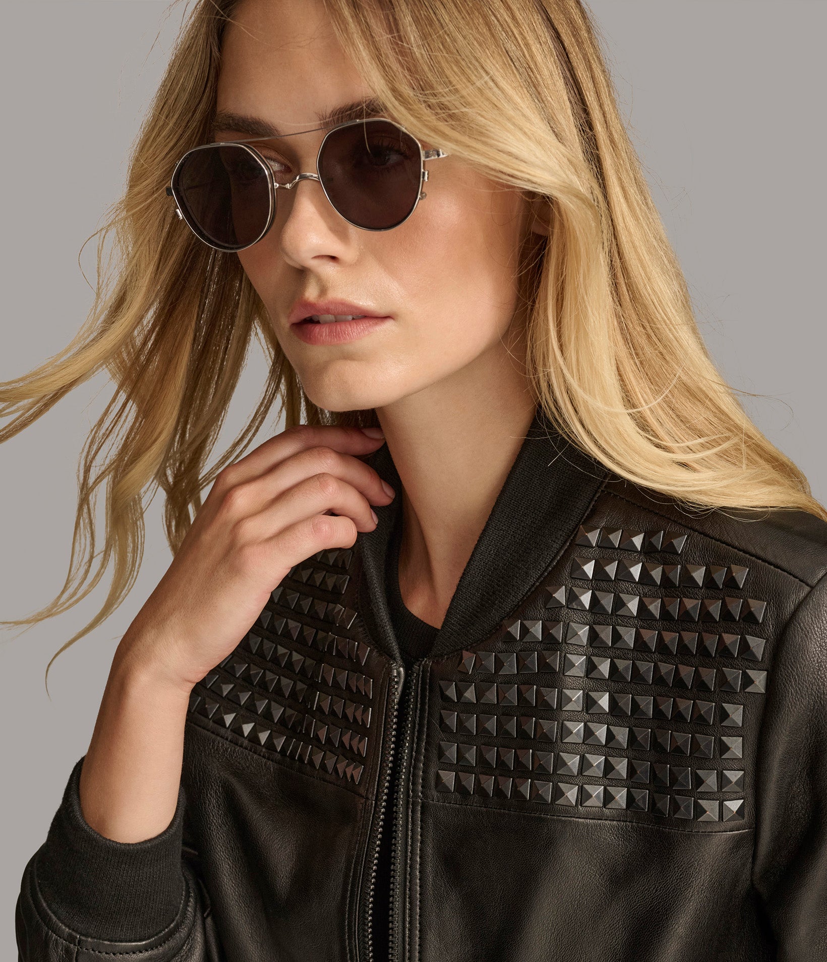 Jayda Studded Bomber