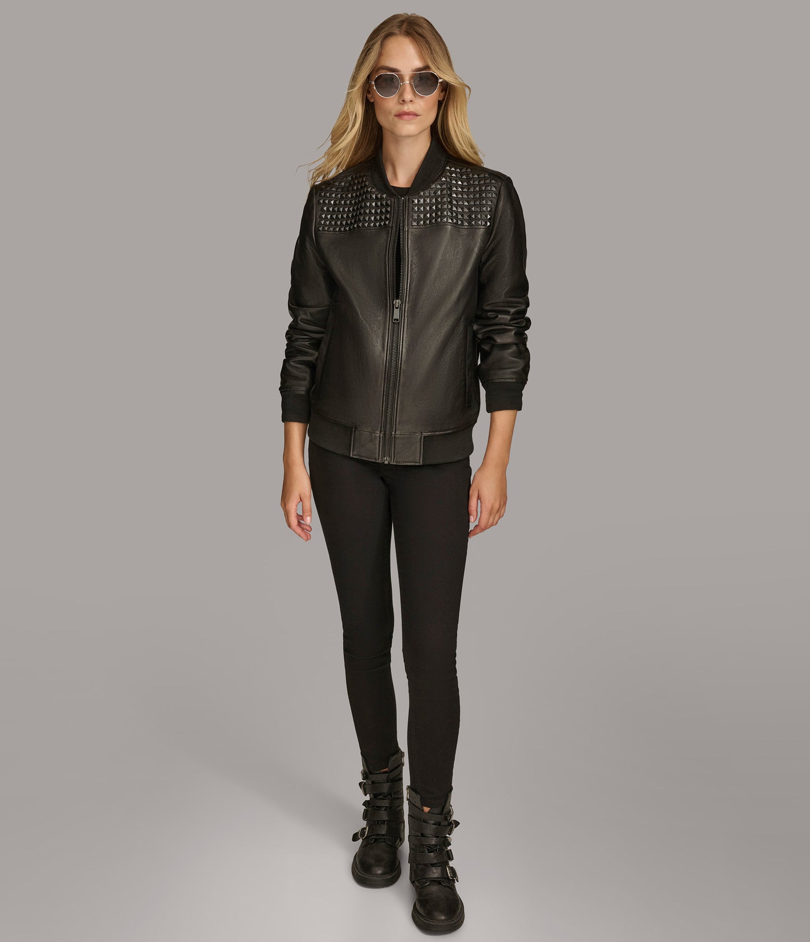 Jayda Studded Bomber