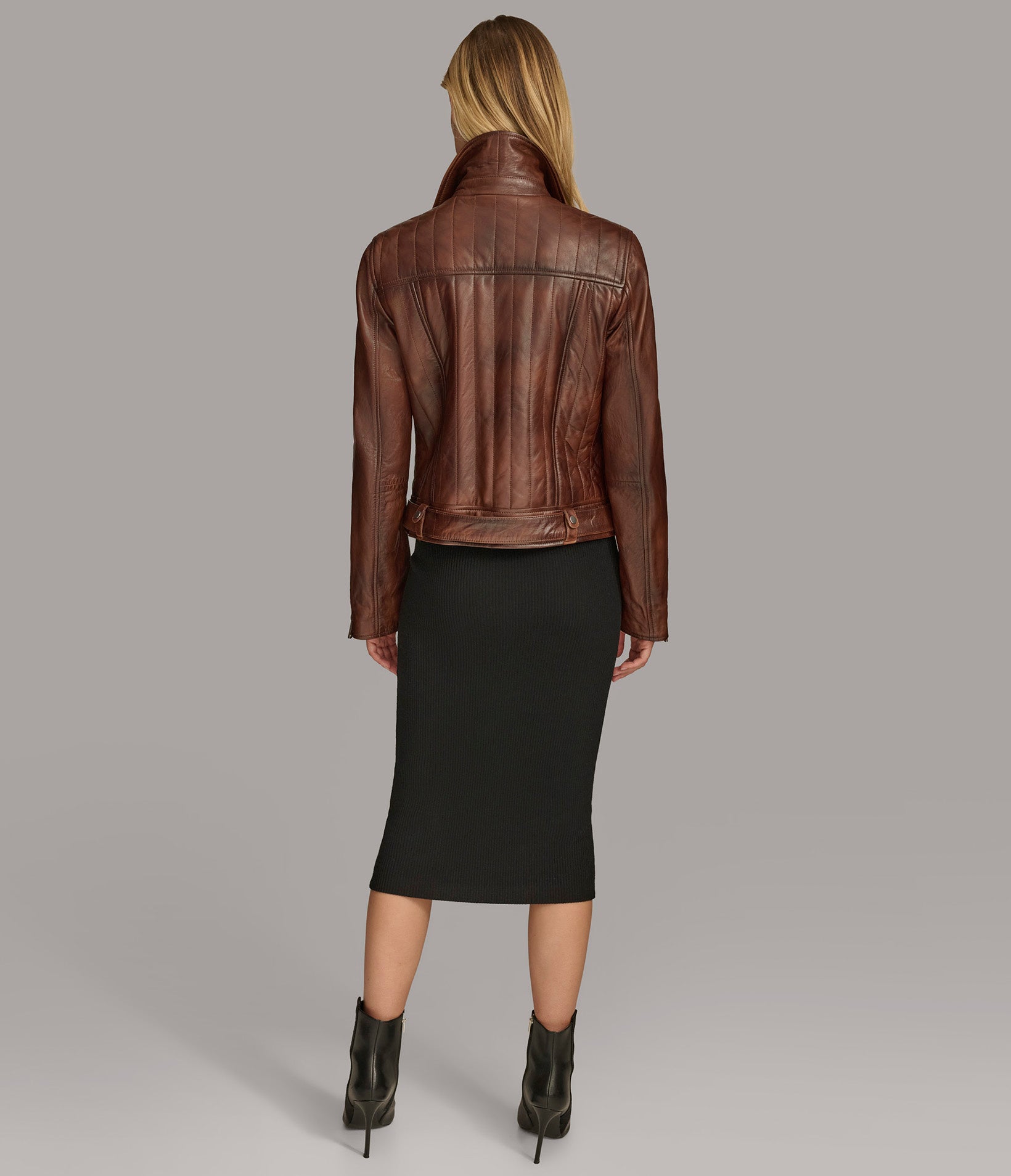 Bria Rail Quilted Moto