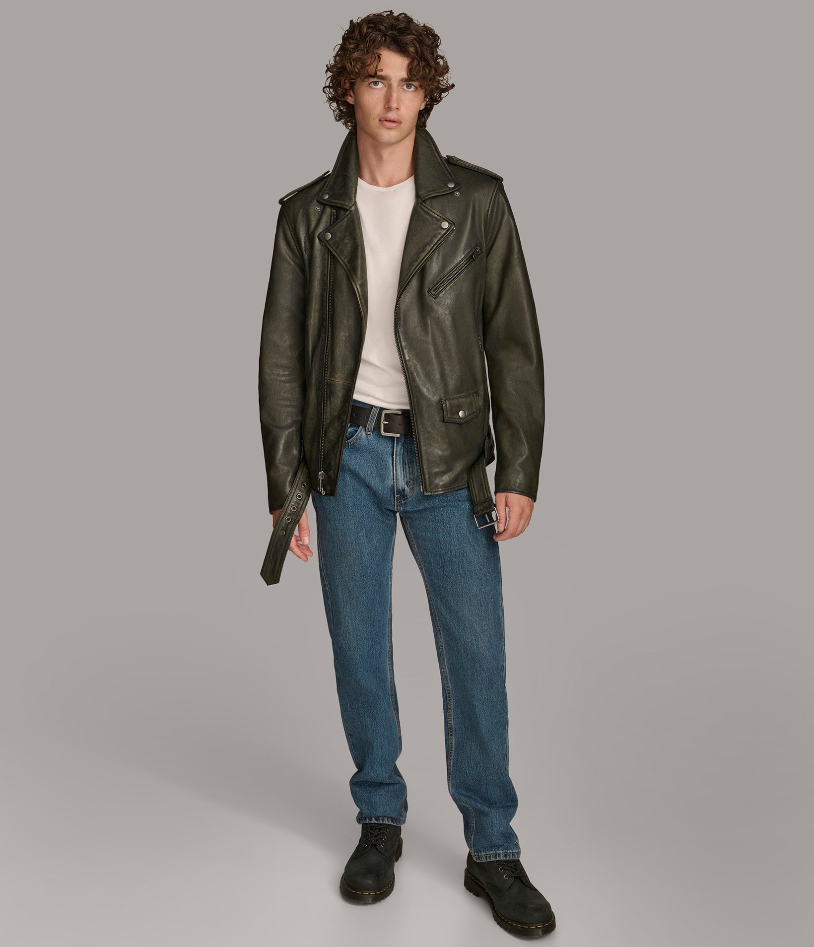 Hayes Asymmetric Moto Jacket