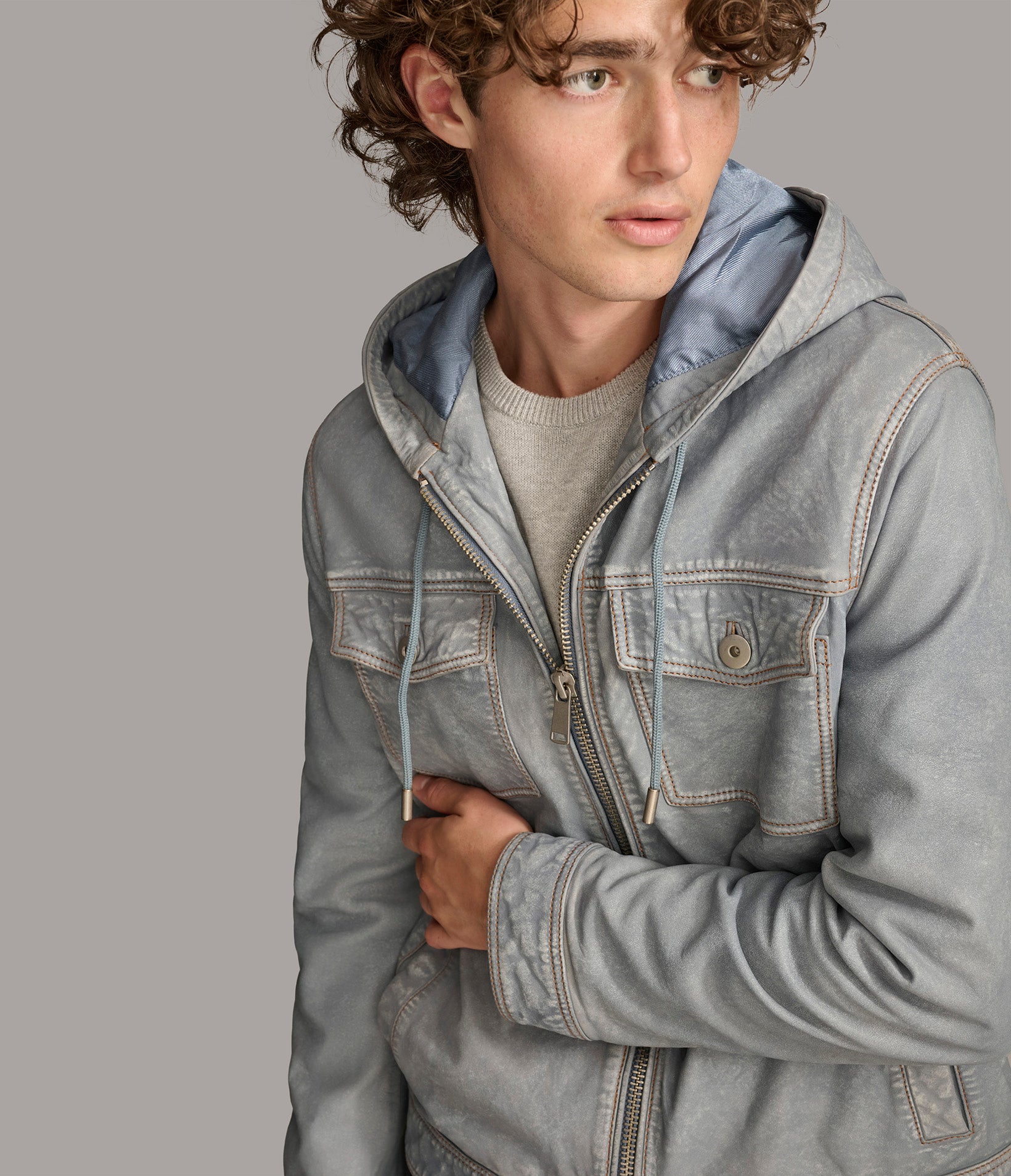 Walker Hooded Zip Up