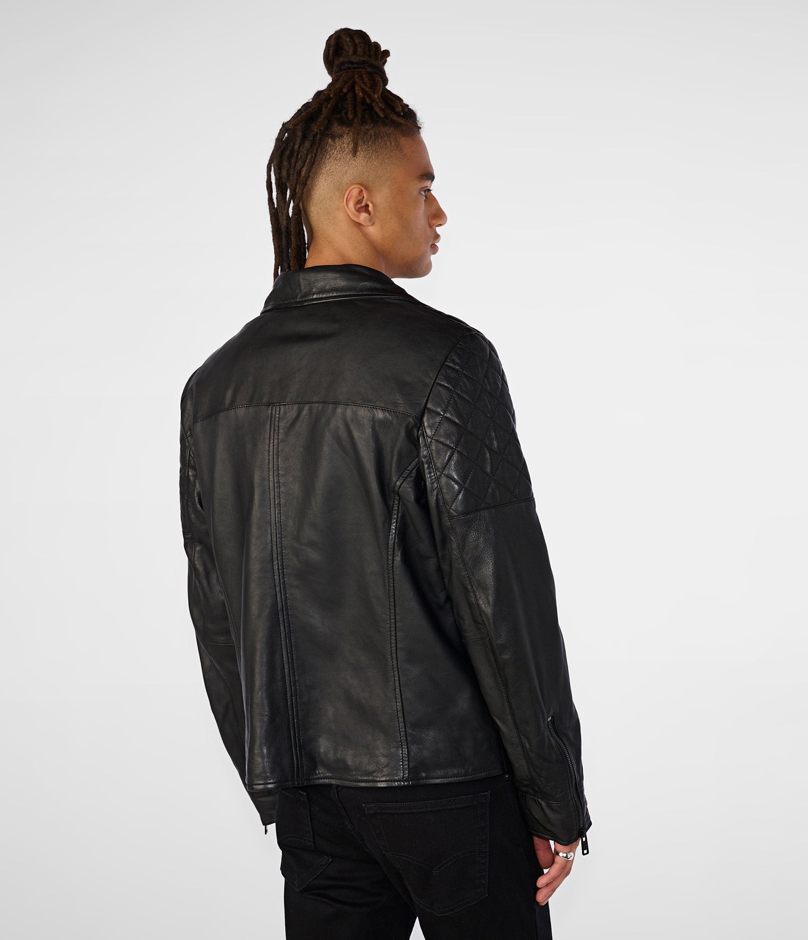 Leo Moto Jacket With Shearling