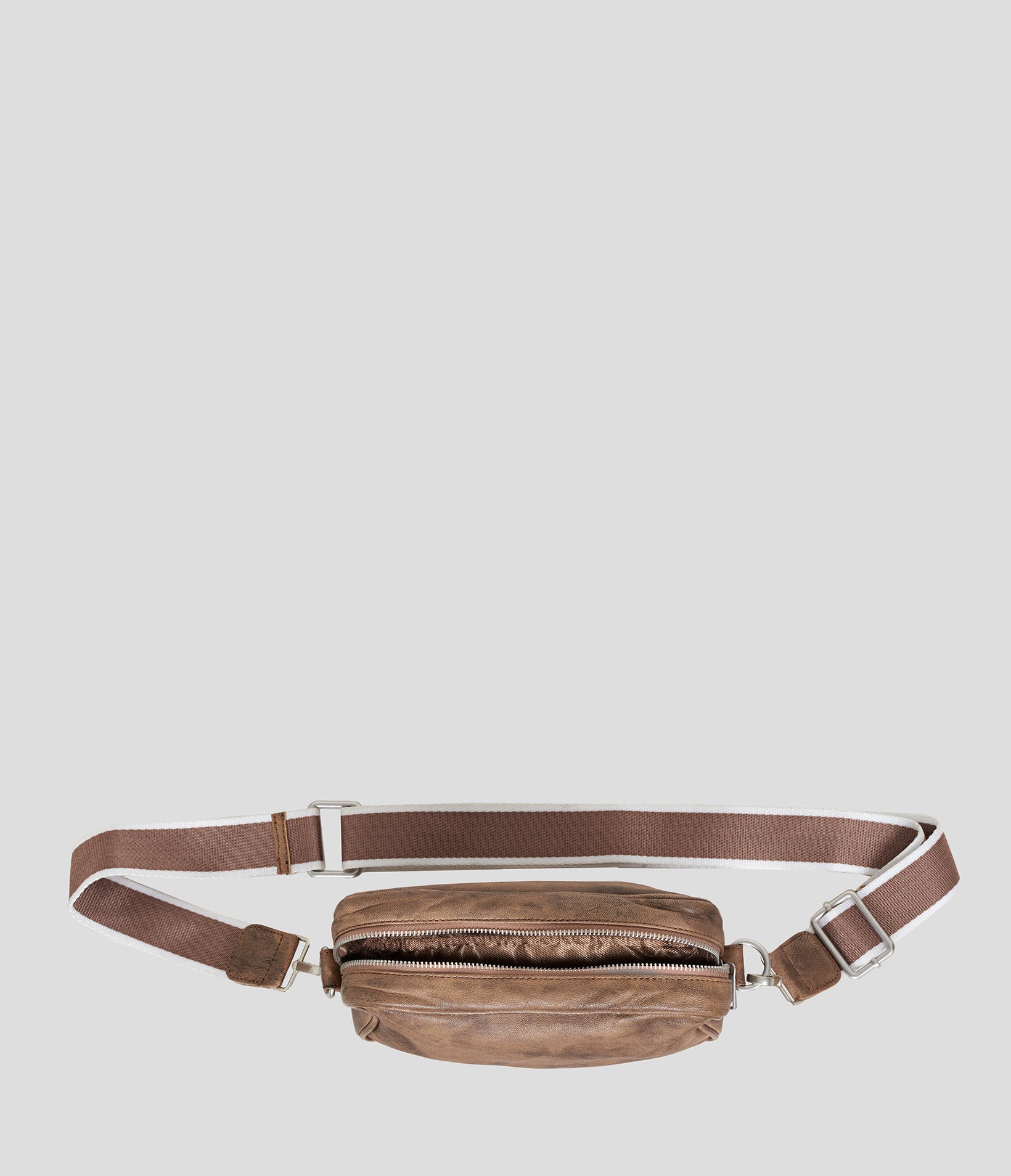 Gia Leather Crossbody Camera Bag