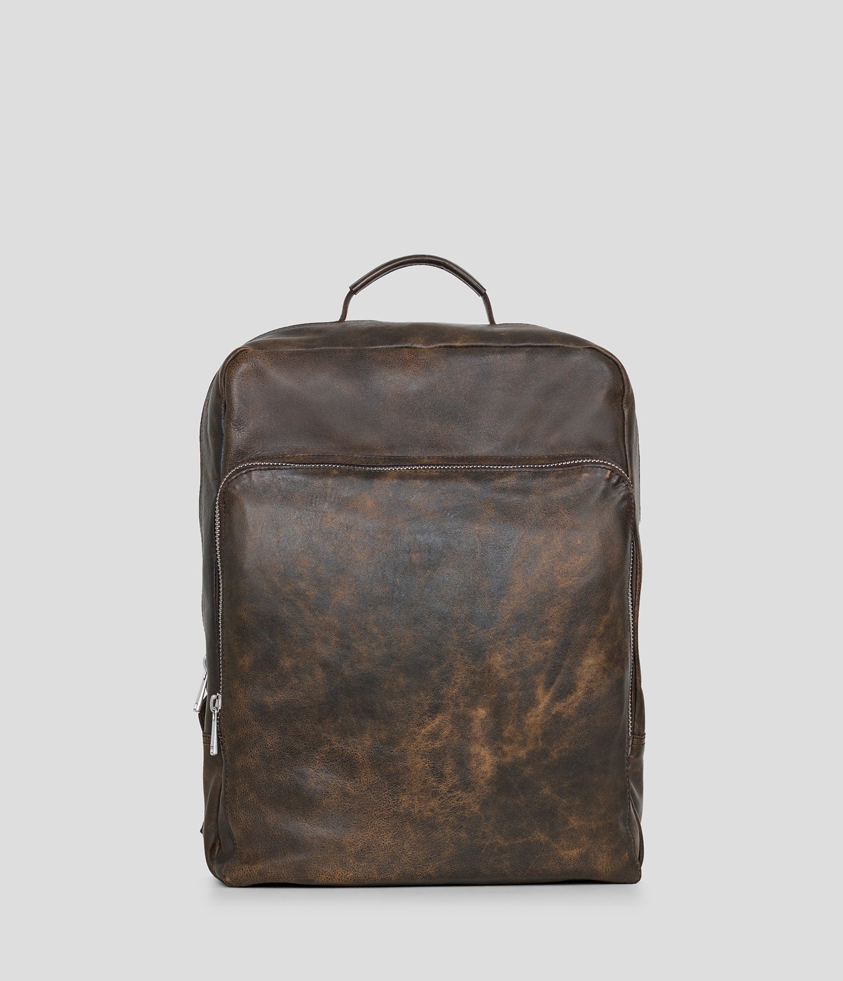 Columbus Leather Laptop Backpack