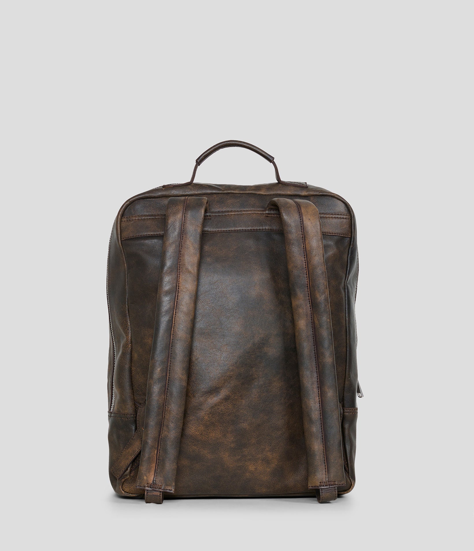 Columbus Leather Laptop Backpack