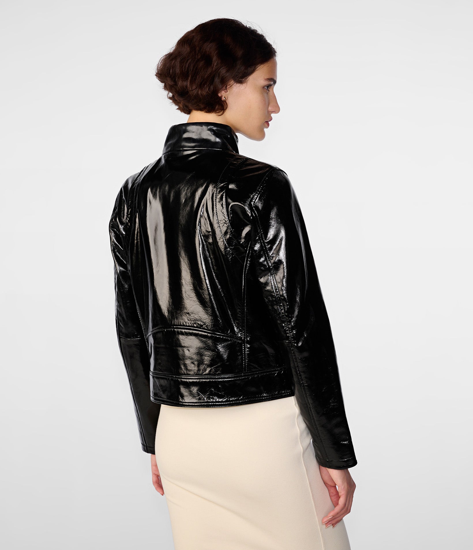 Selena Shine Stand Collar Jacket