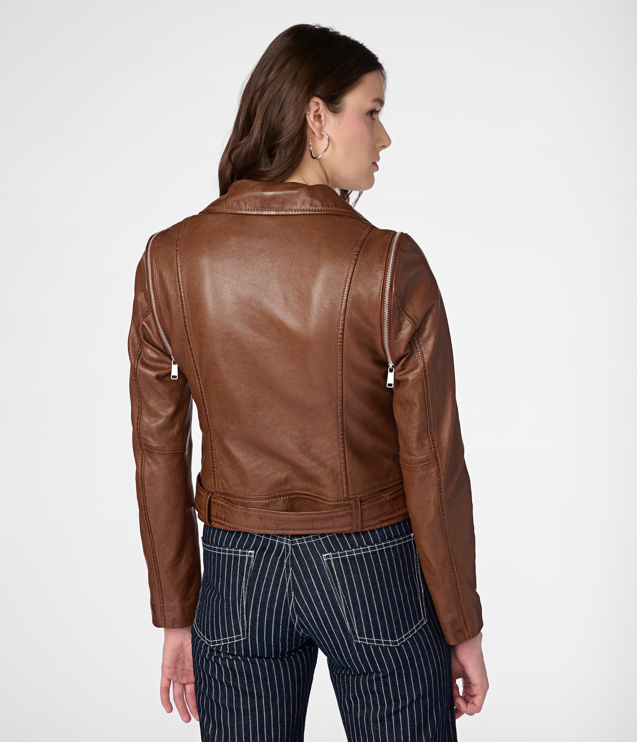 Camila Covertible 2 in 1 Vest Moto Jacket