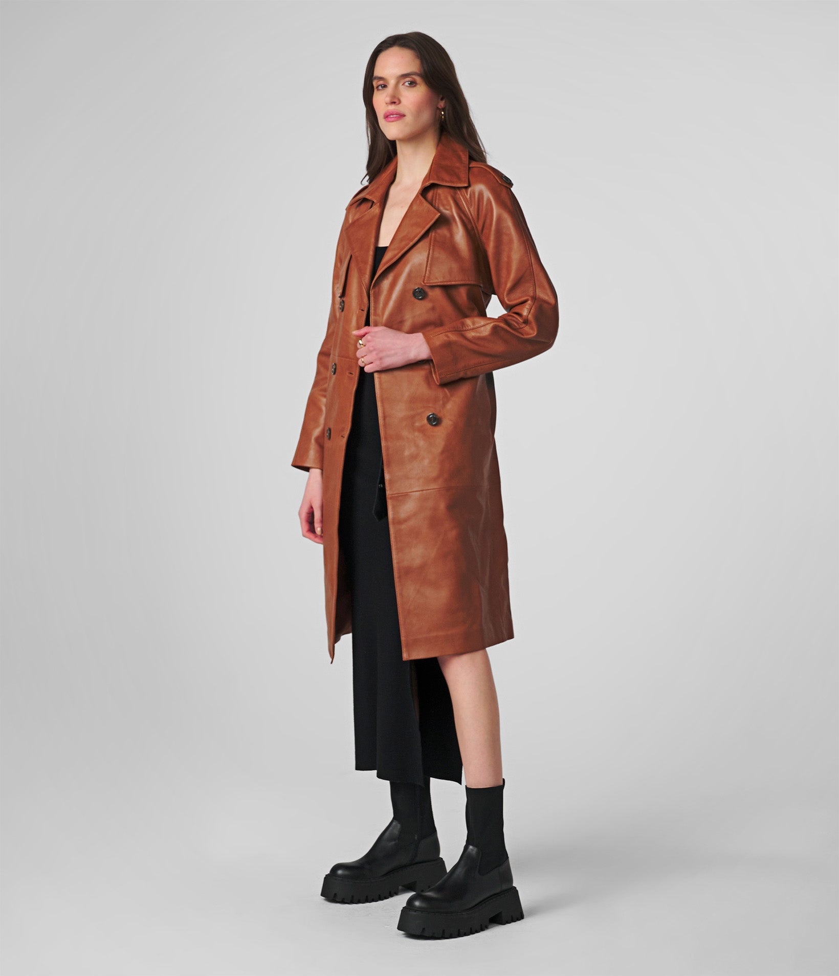 Ayla Trench Coat With Belt