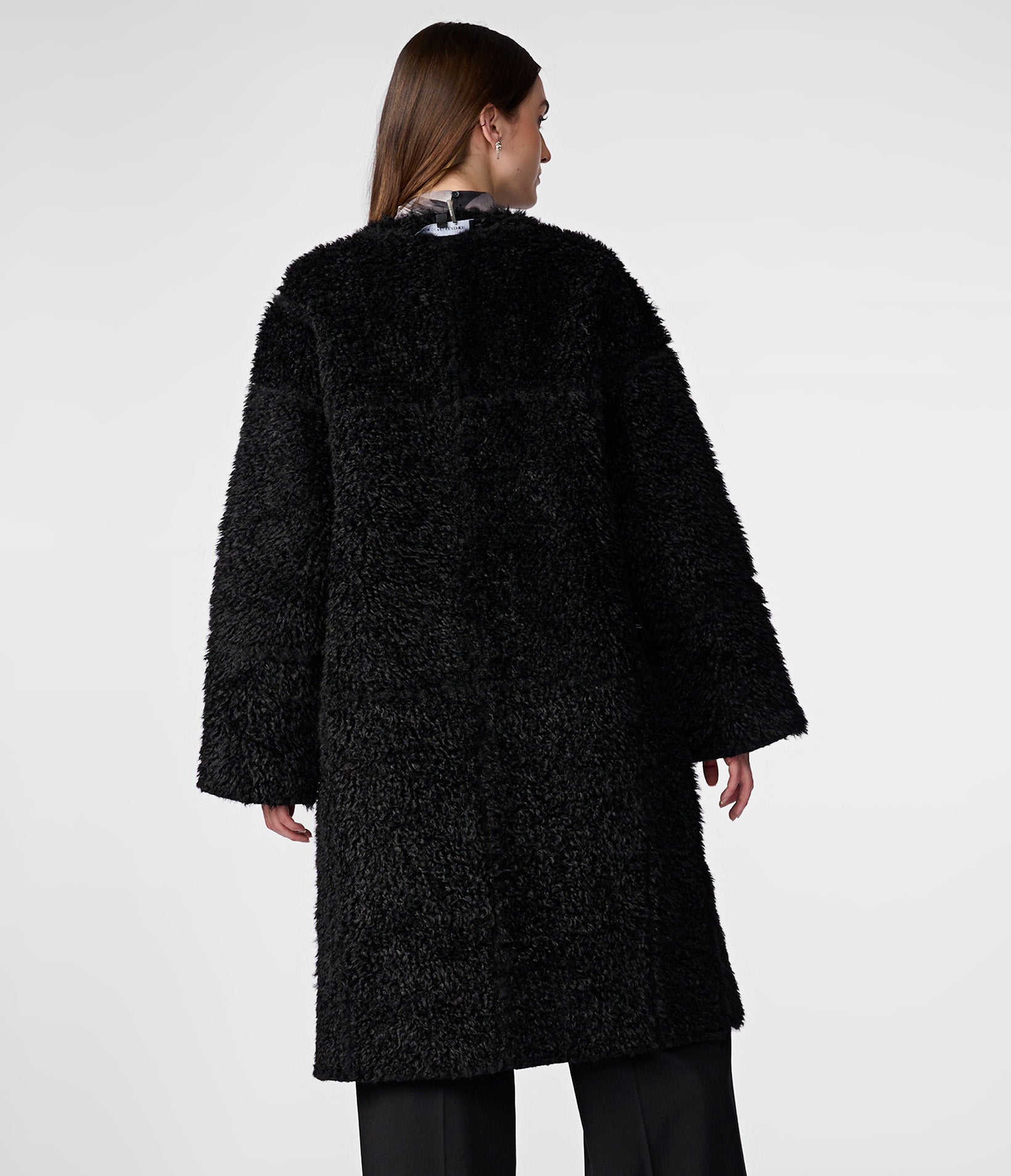 Bethanny Reversible Suede Fur Coat