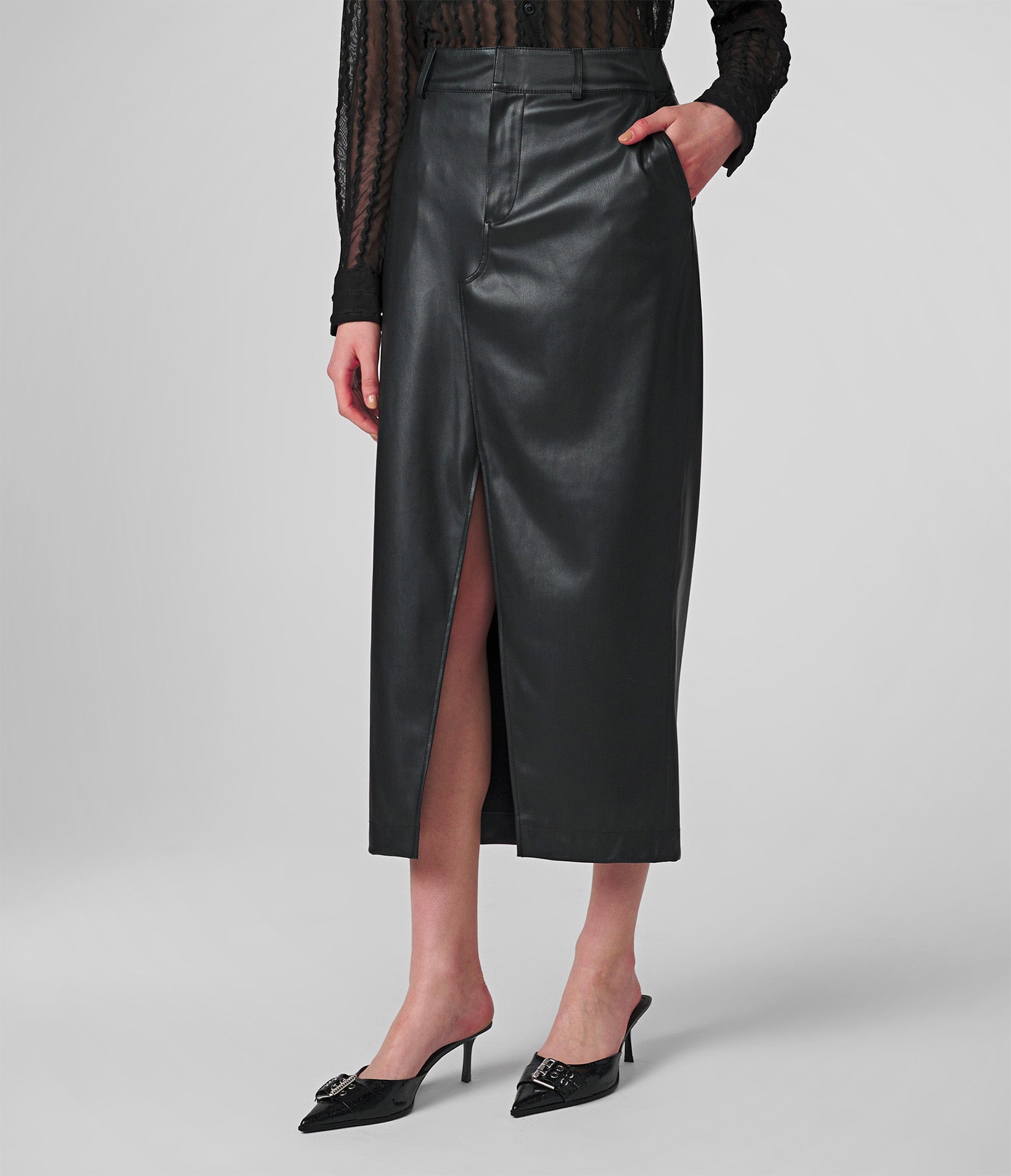 Blank nyc incredible faux leather pencil skirt