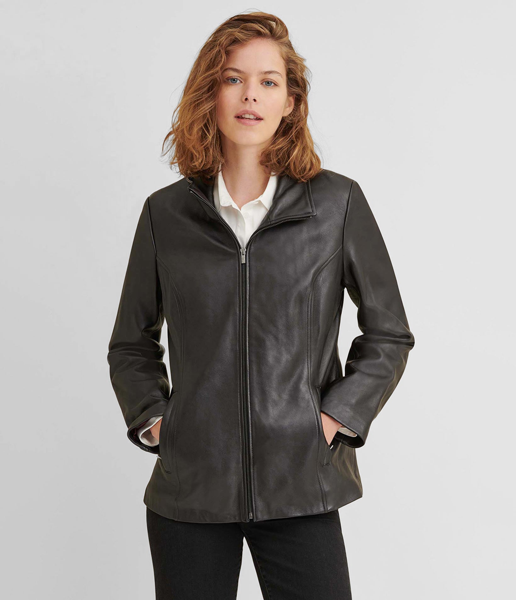 Natalie Thinsulate Leather Jacket